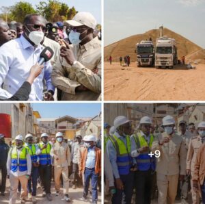 Ousmane Sonko en visite officielle à l’Établissement industriel de Lyndiane à Kaolack