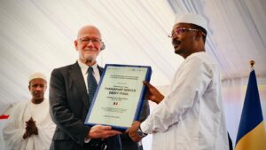 Une délégation de haut niveau achève une visite au Tchad alors que le Président Déby est désigné Champion régional pour l’éradication de la poliomyélite et la vaccination